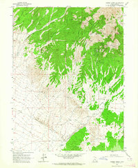 Cherry Creek 1963 topographic map thumbnail