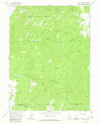 Chriss Canyon 1965 topographic map thumbnail