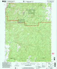 Chriss Canyon 2001 topographic map thumbnail