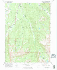 Christmas Meadows 1972 topographic map thumbnail
