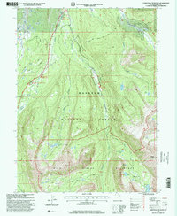 Christmas Meadows 1998 topographic map thumbnail