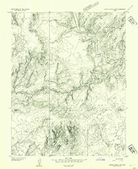 Circle Cliffs 4 SW topographic map thumbnail