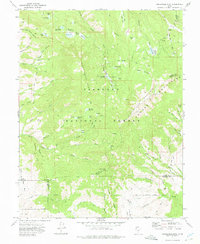 Circleville Mtn 1971 topographic map thumbnail