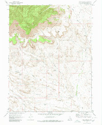 Cisco Springs 1970 topographic map thumbnail