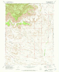 Cisco Springs 1970 topographic map thumbnail