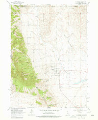Clarkston 1964 topographic map thumbnail