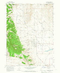 Clarkston 1964 topographic map thumbnail