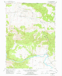 Clay Basin 1952 topographic map thumbnail