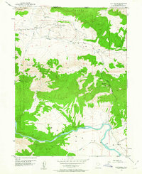 Clay Basin 1952 topographic map thumbnail