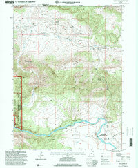 Clay Basin 1996 topographic map thumbnail