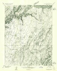 Clay Hills 2 NW topographic map thumbnail