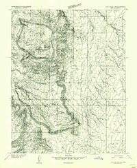Clay Hills 3 NW topographic map thumbnail