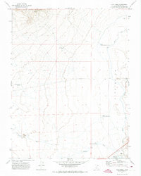 Clay Knoll 1971 topographic map thumbnail