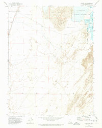 Clear Lake 1971 topographic map thumbnail