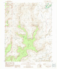 Cleopatras Chair 1988 topographic map thumbnail