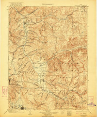 Coalville 1903 topographic map thumbnail