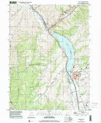 Coalville 1997 topographic map thumbnail