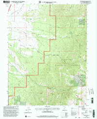 Coffee Peak 2001 topographic map thumbnail