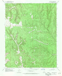 Collet Top 1968 topographic map thumbnail