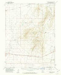 Conger Range topographic map thumbnail
