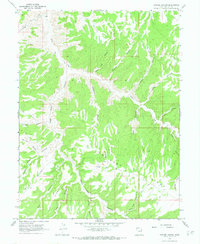 Copper Canyon topographic map thumbnail