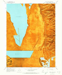 Corral Canyon 1968 topographic map thumbnail
