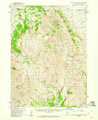 Cotton Thomas Basin 1959 topographic map thumbnail