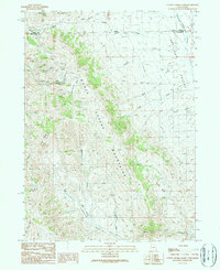 Cotton Thomas Basin 1990 topographic map thumbnail