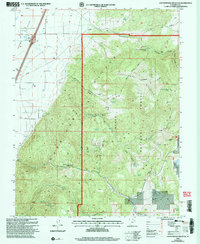 Cottonwood Mountain 2002 topographic map thumbnail