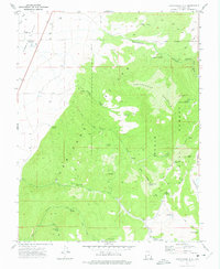 Cottonwood Mtn topographic map thumbnail