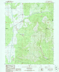 Cove Fort 1986 topographic map thumbnail