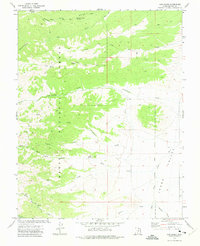 Cow Creek 1971 topographic map thumbnail