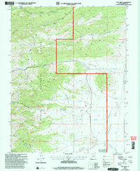 Cow Creek 2002 topographic map thumbnail