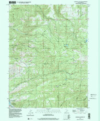 Crandall Canyon 1997 topographic map thumbnail