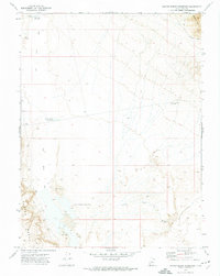 Crater Bench Reservoir 1971 topographic map thumbnail