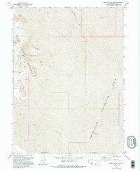 Crater Island East 1991 topographic map thumbnail