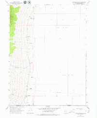 Crater Island SW 1967 topographic map thumbnail