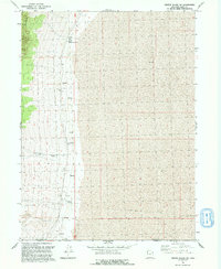Crater Island SW 1991 topographic map thumbnail
