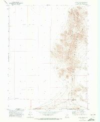 Crater Island 1970 topographic map thumbnail