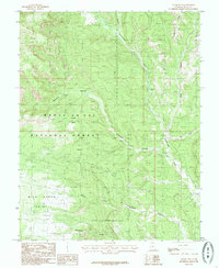 Cream Pots 1985 topographic map thumbnail