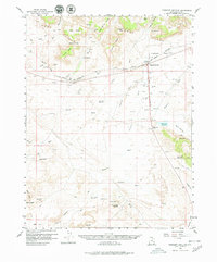Crescent Junction 1958 topographic map thumbnail