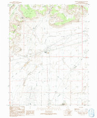 Crescent Junction 1991 topographic map thumbnail