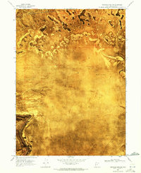 Crocodile Mtn NE 1969 topographic map thumbnail