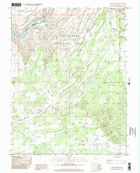 Cross Canyon 1997 topographic map thumbnail