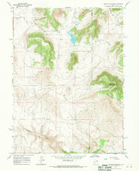 Crouse Reservoir 1967 topographic map thumbnail