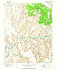 Cummings Mesa topographic map thumbnail
