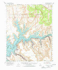 Cummings Mesa 1953 topographic map thumbnail