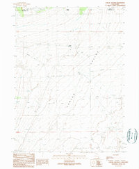 Curlew Junction 1990 topographic map thumbnail