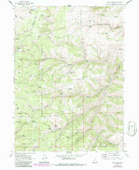 Dairy Ridge 1968 topographic map preview