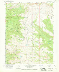 Danish Knoll 1966 topographic map thumbnail